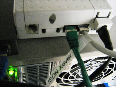 NTBA mit Crossover Kabel